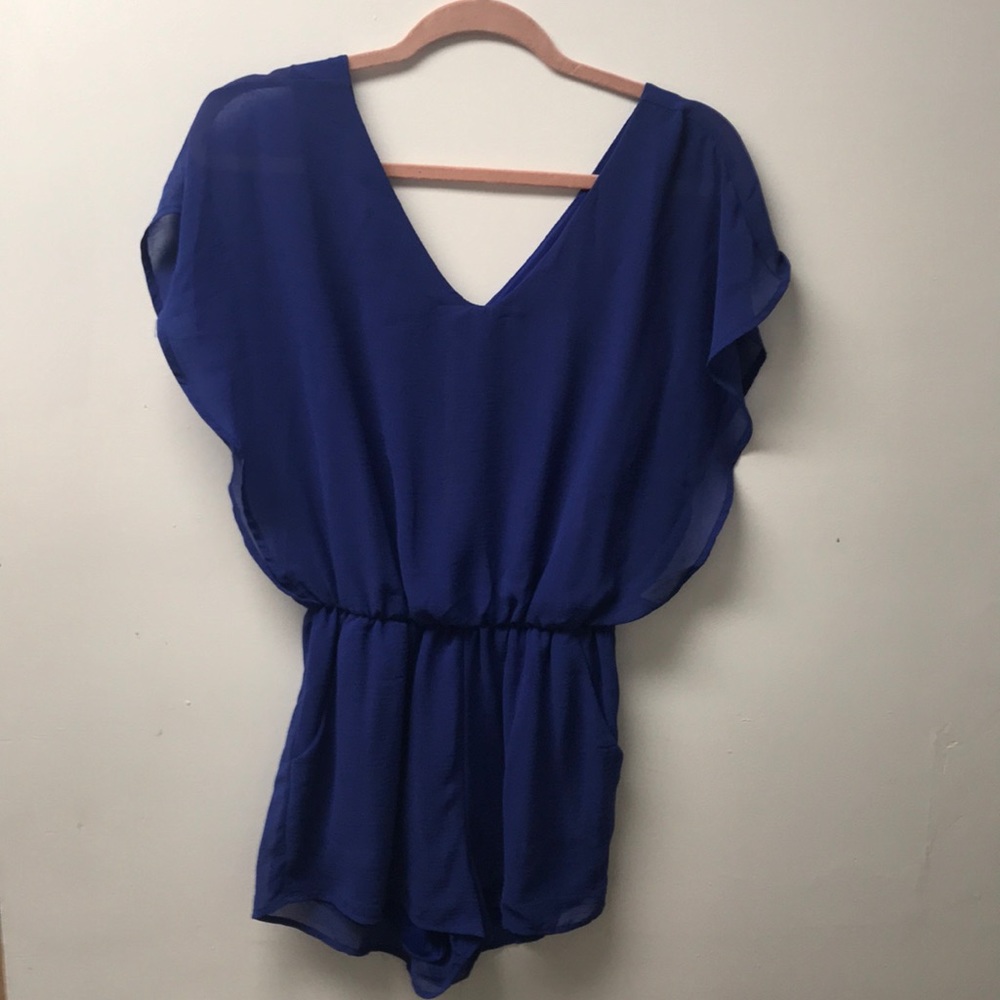 Blue Romper